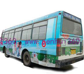 深圳公交车身广告投放有3大形式